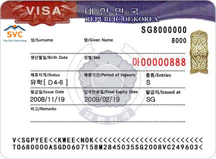 Visa D4-6 dành cho du học sinh quốc tế học nghề